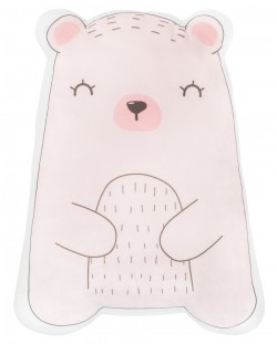 Λούτρινο μαξιλάρι - παιχνίδι KikkaBoo - Bear with me, ροζ