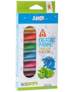 Πλαστελίνη Junior - 8 χρώματα , 200 g
