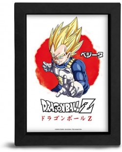 Αφίσα με κορνίζα The Good Gift Animation: Dragon Ball Z - Super Saiyan Vegeta