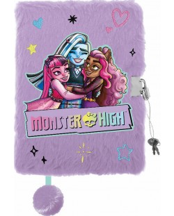 Λούτρινο μυστικό ημερολόγιο με λουκέτο St. Majewski - Monster High