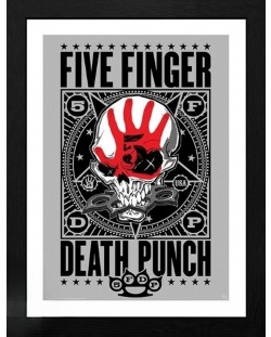 Αφίσα με κορνίζα GB eye Music: Five Finger Death Punch - Punchagram