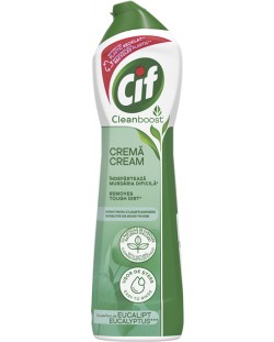 Καθαριστικό  Cif - Cream Eucalyptus & Herbal Extracts, 500 ml