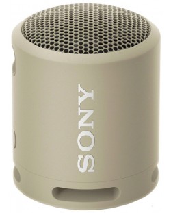 Φορητό ηχείο Sony - SRS-XB13, αδιάβροχο, καφέ