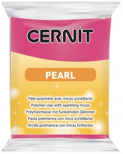 Πολυμερικός Πηλός Cernit Pearl - Magenta, 56 g