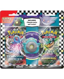 Pokemon TCG: Back to School Eraser Blister 2024 - Bellibolt