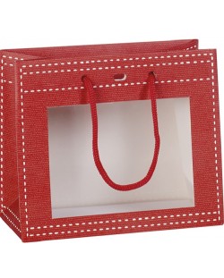 Τσάντα δώρου Giftpack - 20 х 10 х 17 cm,κόκκινο