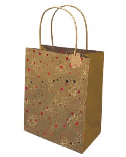 Τσάντα δώρου Mitama - 20 x 25 x 10 cm, με κάρτα, ποικιλία