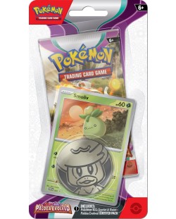 Pokemon TCG: Scarlet & Violet - Paldea Evolved Checklane Blister - Smoliv