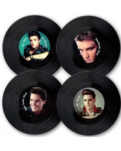 Σουβέρ Retro Musique Music: Elivs Presley - Iconic Photographs
