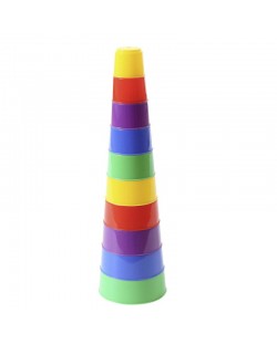 Κατασκευαστής Polesie Toys - Pyramid, 10 τεμάχια 