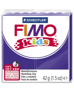  Πηλός πολυμερής Staedtler Fimo Kids - Μωβ