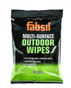 Μαντηλάκια καθαρισμού Fabsil - Multipurpose wipes, 15 τεμάχια