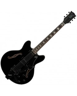 Ημιακουστική κιθάρα VOX - BC V90B BK, Jet Black