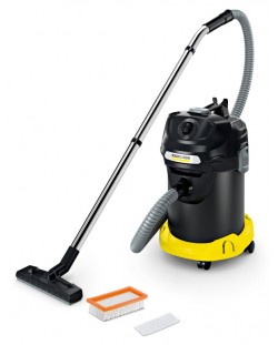 Ηλεκτρική σκούπα για στάχτες και σκόνη Karcher - AD 4 Premium,κίτρινο