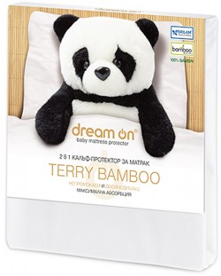 Προστατευτικό στρώματος Dream On - Terry Bamboo, 60 х 120 cm