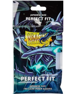 Προστατευτικά καρτών Dragon Shield Perfect Fit Sleeves - Small Clear (100 τεμ.)