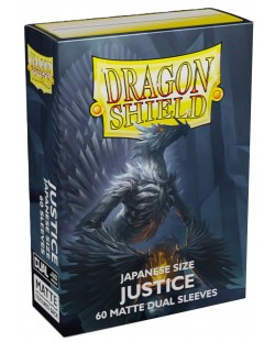 Προστατευτικά καρτών Dragon Shield Dual Sleeves - Small Matte Justice (60 τεμ.)