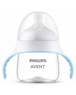 Μπιμπερό μετάβασης  Philips Avent - Natural Response 3.0, με θηλή 6 μηνών +,150 ml