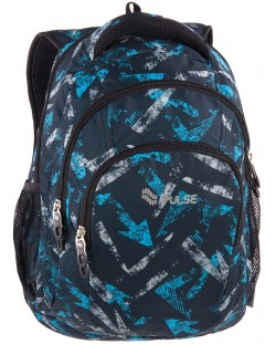 Σχολική τσάντα Pulse Teens - Blue Way