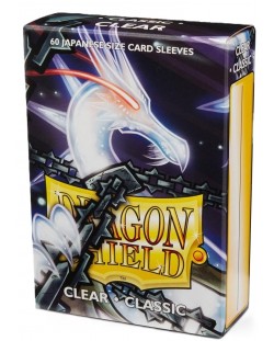 Προστατευτικά καρτών Dragon Shield Sleeves - Small Clear (60 τεμ.)