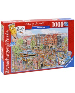 Παζλ Ravensburger 1000 κομμάτια - Άμστερνταμ