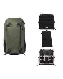 Τσάντα πλάτης  F-Stop - Ajna DuraDiamond, 37l, πράσινο +τσάντα φωτογραφικών μηχανών