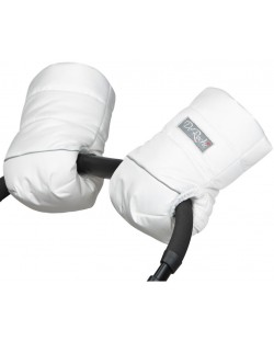 DoRechi Γάντια για καρότσι  με μαλλί προβάτου γενικής χρήσης,άσπρα