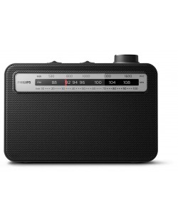 Ραδιόφωνο Philips - TAR2506/12, μαύρο