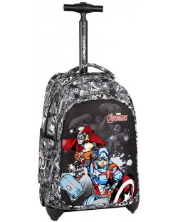 Σχολικό σακίδιο πλάτης με ρόδες Cool Pack Jack - The Avengers, 24 l