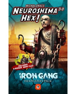 Επέκταση για Επιτραπέζιο παιχνίδι Neuroshima HEX 3.0 - Iron Gang Hexpuzzles Pack