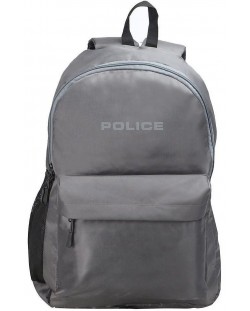 Σακίδιο πλάτης για φορητό υπολογιστή Police - Elgon, 14'', γκρί