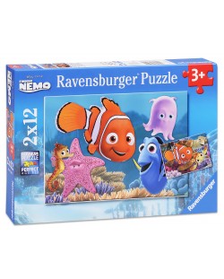 Παζλ Ravensburger  2 x 12 κομμάτια  - Nemo και φίλοι