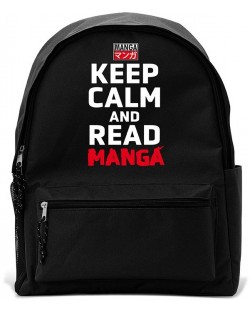 Σακίδιο ABYstyle Humor: Adult - Keep Calm And Read Manga