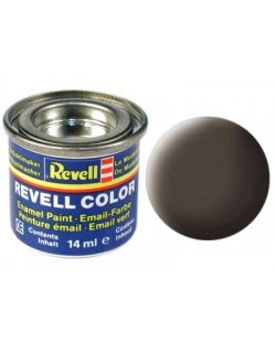 Βαφή σμάλτου για μοντέλα συναρμολόγησης  Revell - Σκούρο καφέ, ματ (32184)
