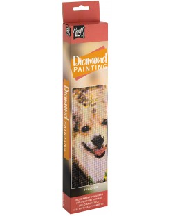Ζωγραφική με χάντρες Grafix - Σκύλος, 30 х 30 cm