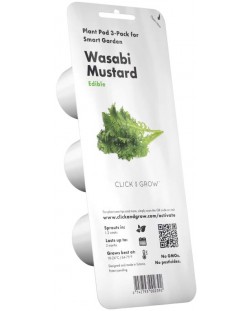 Σπόροι Click and Grow - μουστάρδα Wasabi, 3 ανταλλακτικά