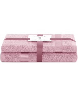 Σετ 2 πετσέτες  AmeliaHome - Avium,ανοιχτό ροζ