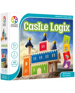Παιδικό παιχνίδι λογικής Smart Games Preschool Wood - Λογικό κάστρο