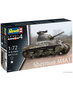 Συναρμολογημένο μοντέλο Revell -Τάνκς   Sherman M4A1