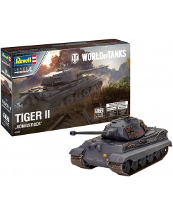 Μοντέλο για συναρμολόγηση Revell Τίγρη II Ausf. B "Ο κόσμος των τανκ"