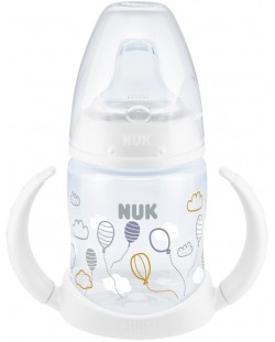Μπιμπερό NUK First Choice - Με ακροφύσιο χυμού,TC, РР, 150 ml, λευκό