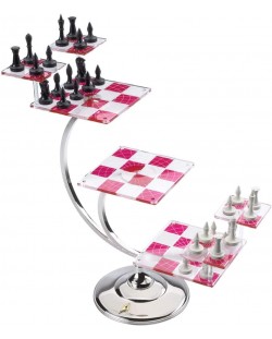Σκάκι The Noble Collection - Star Trek Tri-Dimensional Chess Set