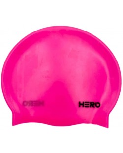 Σκουφάκι κολύμβησης HERO - Silicone Swimming Helmet, ροζ