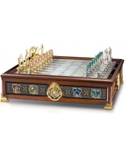 Σκάκι The Noble Collection - The Hogwarts Houses Quidditch Chess Set