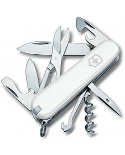 Ελβετικός σουγιάς τσέπης Victorinox - Climber, 14 λειτουργίες, λευκό