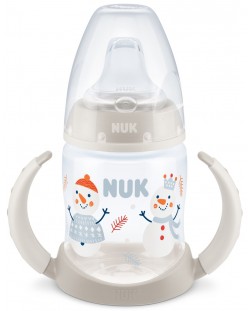 Μπιμπερό για χυμό Nuk First Choice - Snow, 150 ml, μπεζ