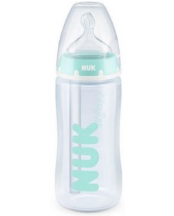 Μπιμπερό Nuk FC - Anti-Colic Professional, 300 ml,0-6 μηνών, πράσινο