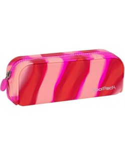 Κασετίνα σιλικόνης  Cool Pack Tube - Zebra Pink