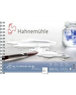 Βιβλίο σκίτσων με σπιράλ  Hahnemuhle Harmony - A4, ακατέργαστο χαρτί, 12 φύλλα