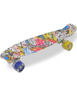 Skateboard Byox 22 '' - Printed Hipster